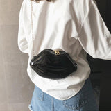 Solid Zipper Messenger Bag Pure Handbag Women Bags Hand Bag