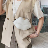 Solid Zipper Messenger Bag Pure Handbag Women Bags Hand Bag