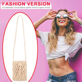 Straw Tassel Crossbody Bag Summer Mini Shoulder Bag