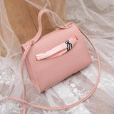 Bow-Knot Shoulder Bag Messenger Purse Women Crossbody Handbag