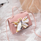 Bow-Knot Shoulder Bag Messenger Purse Women Crossbody Handbag