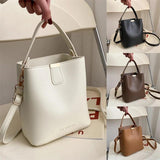 Casual Ladies Tote Bucket Shoulder Bag Crossbody