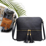 Women Shoulder Bag Crossbody Handbag Tassel Bolsa