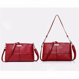 Women's Casual Shopping Tote PU Leather Shoulder Bag