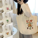 Canvas Shopping Bag Eco Friendly Reusable Shopper Monster Prints