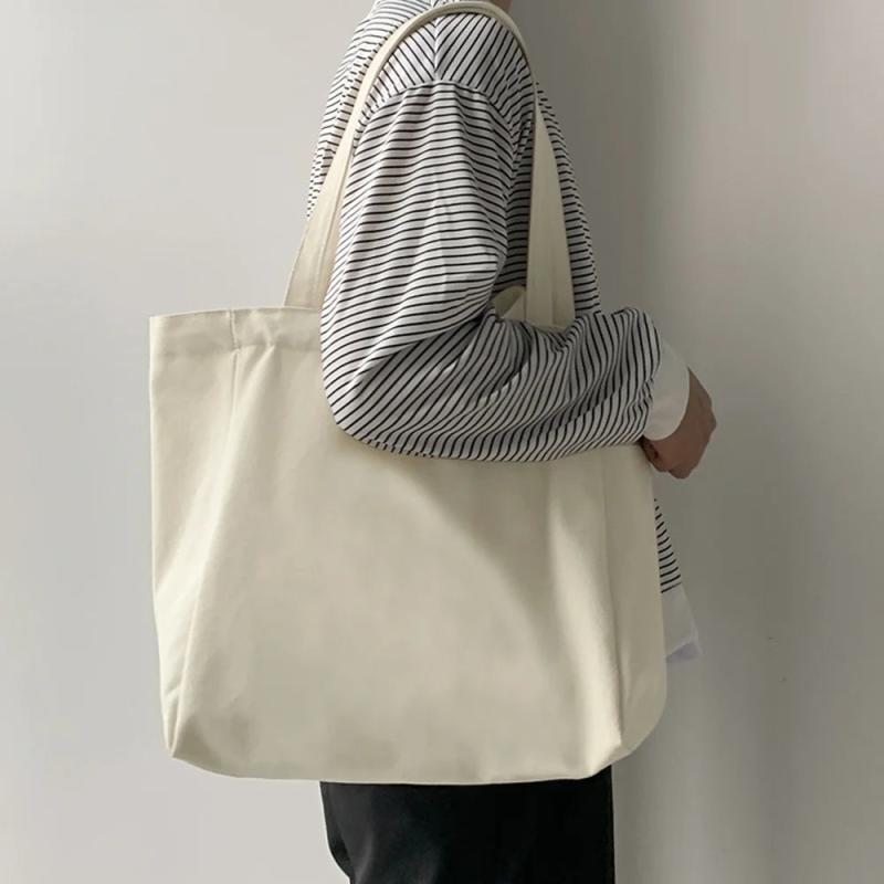 Canvas Shopping Bag Eco Friendly Reusable Shopper Monster Prints