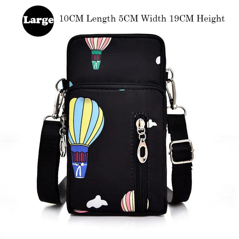 Sports Wallet Phone Bag Mobile Shoulder Bag Pouch Case