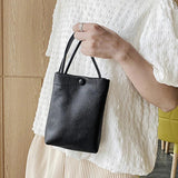 Women Pu Leather Handbags Female Bucket Crossbody Bags For Girl