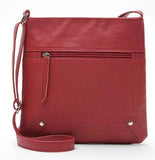 Women Leather Messenger Bag Crossbody Satchel