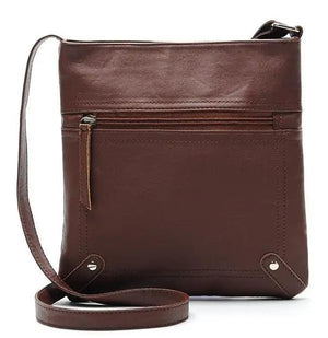 Women Leather Messenger Bag Crossbody Satchel