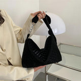 Quilted Women Shoulder Bags Nylon Cotton Ladies Handbags