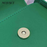 Leather Shoulder Crossbody Bag Small Square Messenger Handbag