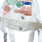 Canvas Shoulder Diagonal Bag Small Square Bag for Mobile Phone