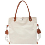 Canvas Shoulder Bag Tote - Large Capacity