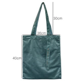 Vintage Style Velvet Shoulder Bag Ribbon Handbag
