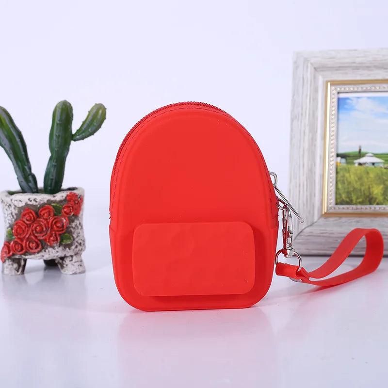 Silica Gel Headphone Bag Mini Bags Portable Storage Coin Pouch Wallet