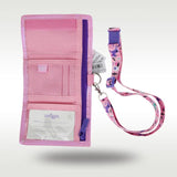 Smiggle Kids Wallet Crossbody Bag Pink Unicorn Triple Card Holder