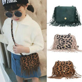 Kids Tassel Mini Messenger Bag Girls Handbags Coin Purse