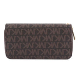 Printed Zipper Handbag Long Wallet for Women and Men