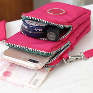 Multicolor Crossbody Phone Shoulder Bag Pouch Case Belt Ha