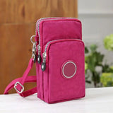 Multicolor Crossbody Phone Shoulder Bag Pouch Case Belt Ha