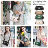 Soft Leather Women Shoulder Bags Retro Crossbody Pack