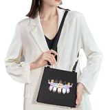 Bride Pattern Cartoon Shoulder Bag for Women