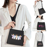 Bride Pattern Cartoon Shoulder Bag for Women