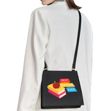 Cartoon Teacher Pattern Printing Shoulder Bag for Women