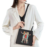 Pattern Printing Shoulder Bag Woman Messenger Bag Lady Handbag