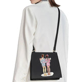 Pattern Printing Shoulder Bag Woman Messenger Bag Lady Handbag