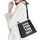 High-end Shoulder Bag Woman Commuter Bag Diagonal Bag Personality Phrase Pattern