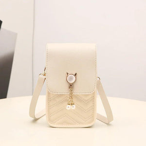 Mini Cross-body Phone Shoulder Bag Pearl Tassel Cover-style