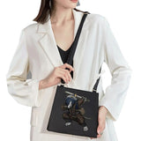 Japanese Samurai Pattern Shoulder Bag for Women