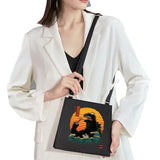 Japanese Diagonal Bag Funny Cat Pattern Woman Shoulder Bag