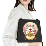 Japanese Diagonal Bag Funny Cat Pattern Woman Shoulder Bag