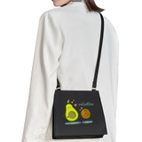 Avocado Pattern Series Women's Shoulder Bag Diagonal High-quality Handbag