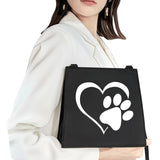 Street Retro Light Woman Bag Shoulder Bag Lady Messenger Bag Love Pattern