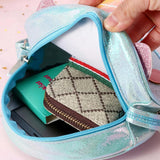 3D Cartoon Unicorn Crossbody Messenger Bags Travel Shoulder Bag For Girls