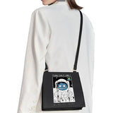 Astronaut Pattern Shoulder Bag for Women