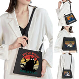 Pew Pattern Printing Single Shoulder Bag for Women