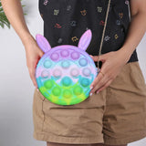 Chain Bag Fidget Toys Stress Relief Crossbody