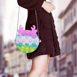 Chain Bag Fidget Toys Stress Relief Crossbody