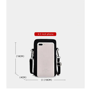 Sports Wallet Phone Bag Shoulder Bag Pouch Case Coin Wallet Retro