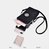 Sports Wallet Phone Bag Shoulder Bag Pouch Case Coin Wallet Retro