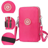 Sports Wallet Phone Bag Shoulder Bag Pouch Case Coin Wallet Retro