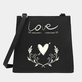 Women's Crossbody Shoulder Bag Small Square Tote
