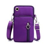 Woman Small Shoulder Bag Girl Cell Phone Sweet Key Coin Storage Organizer