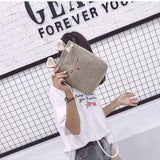 Linen Rabbit Cotton Messenger Bags for Women