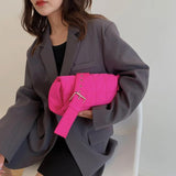 Winter Nylon Quilted Shoulder Bag Women
